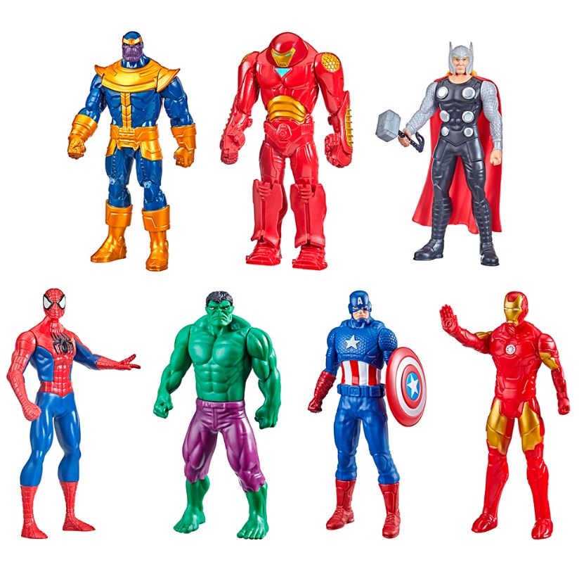 FIGURINES 15 CM MARVEL ASST CAMIONS, ARMES ET SUPERHÉROS / Figurines